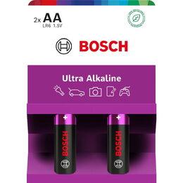 LR6UA2B/00 Ultra Alkaline AA 2pack BOSCH