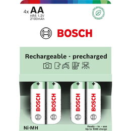 HR6B4P2100/00 NiMh AA 2100mAh 4pa. BOSCH
