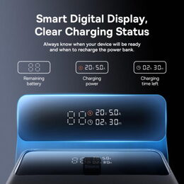 Powerbanka Baseus Blade H1 Lite 20000mAh, 100W černá
