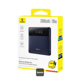 Powerbanka Baseus Blade H1 Lite 20000mAh, 100W černá