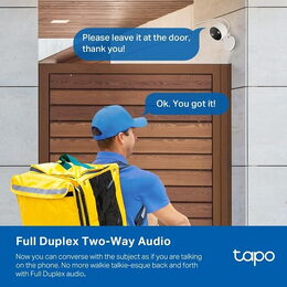 Kamera TP-Link Tapo C120 IP, 3MPx, WiFi, přísvit, vnitřní/venkovní