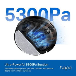 Vysavač TP-Link Tapo RV20 Max robotický s mopem, 5300Pa, MagSlim