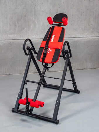 Posilovací lavice Acra KH777N Inverzní lavice / autotrakční lehátko, 150 kg