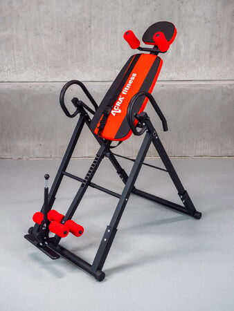 Posilovací lavice Acra KH777N Inverzní lavice / autotrakční lehátko, 150 kg