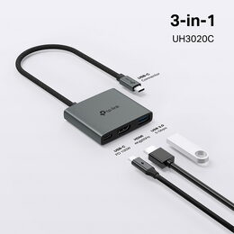 Dokovací stanice TP-Link UH3020C USB-C, HDMI, 1x USB C, 1x USB, PD 100W