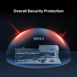 WiFi router TP-Link MERCUSYS MR25BE BE3600 WiFi 7, 3x GLAN, 1x GWAN, 2,4/5GHz, EasyMesh