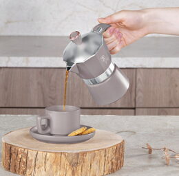 BERLINGERHAUS Konvice na espresso 3 šálky Taupe Collection BH-8568