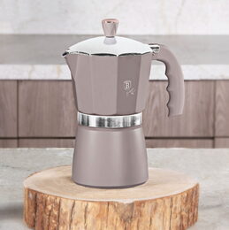 BERLINGERHAUS Konvice na espresso 9 šálků Taupe Collection BH-8570