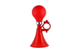 Klakson trumpeta na kolo 14cm 5 barev na kartě 10,5x22cm