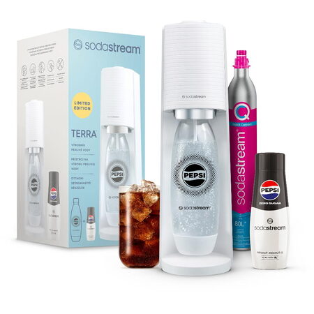 TERRA White Pepsi Zero Mpack SODASTREAM