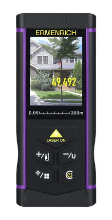 Laserový měřič Ermenrich LR200 s fotoaparátem