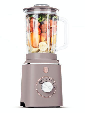 BERLINGERHAUS Stolní mixér se skleněnou nádobou 1,5 L 1000 W Taupe Collection BH-9496
