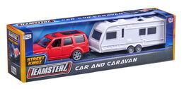 Teamsterz jeep s karavanem