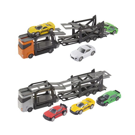 Teamsterz přepravní náklaďní automobil s autíčky