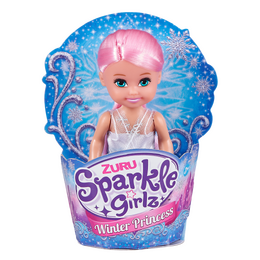 Princezna zimní Sparkle Girlz malá v kornoutku