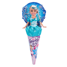 Princezna zimní Sparkle Girlz v kornoutku