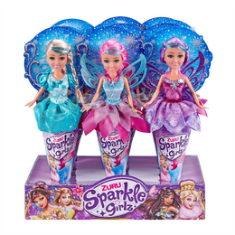Princezna zimní Sparkle Girlz v kornoutku