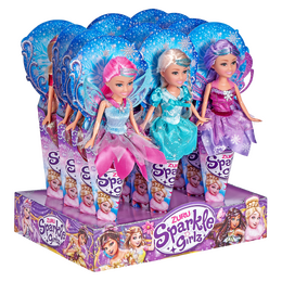 Princezna zimní Sparkle Girlz v kornoutku