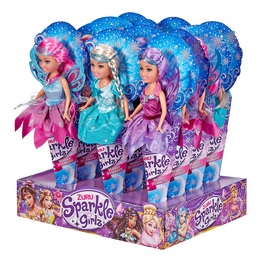 Princezna zimní Sparkle Girlz v kornoutku