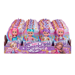 Víla jednorožec Sparkle Girlz malá v kornoutku