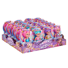 Víla jednorožec Sparkle Girlz malá v kornoutku