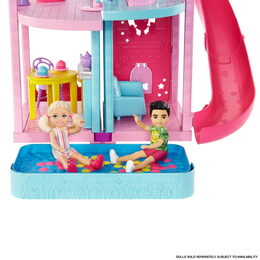 Barbie Chelsea dům se skluzavkou