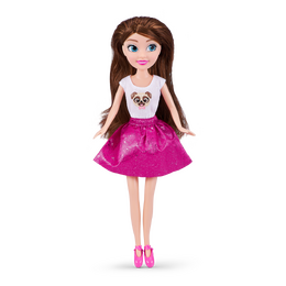 Panenka Sparkle Girlz se dvěma pejsky