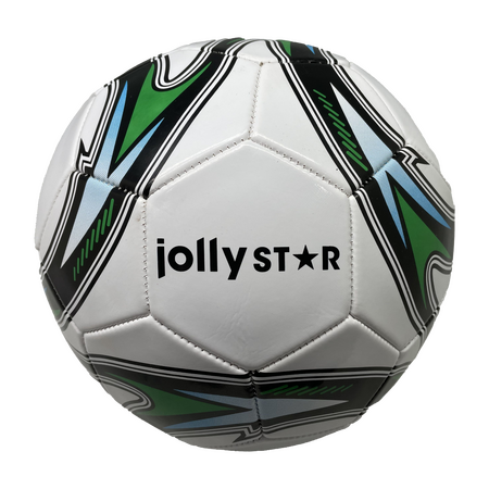 Míč kožený fotbalový Jolly Star Champion velikost č. 5