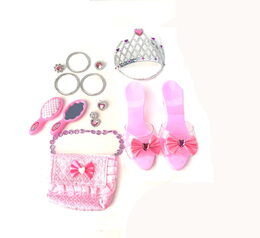 Set pro princeznu pantoflíčky, sukýnka, zrcátko
