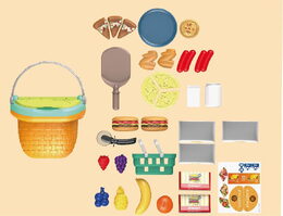 Hrací set – Piknikový Burger košík