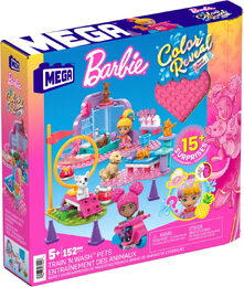 Mega construx Barbie color reveal trénuj a pečuj o mazlíčky