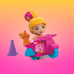 Mega construx Barbie color reveal trénuj a pečuj o mazlíčky