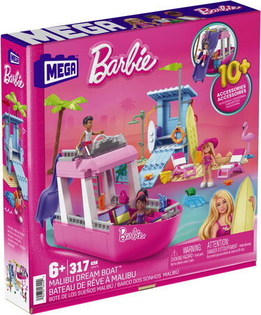 Mega construx Barbie Malibu loď snů