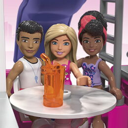 Mega construx Barbie Malibu loď snů