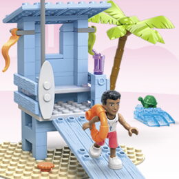 Mega construx Barbie Malibu loď snů