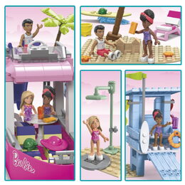 Mega construx Barbie Malibu loď snů