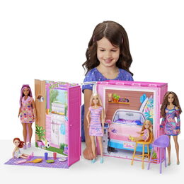 Barbie domek s panenkou
