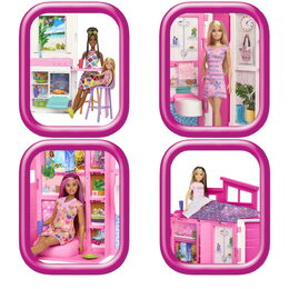 Barbie domek s panenkou