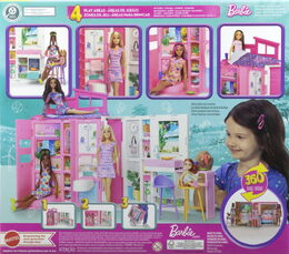Barbie domek s panenkou