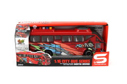Autobus červený 1:16