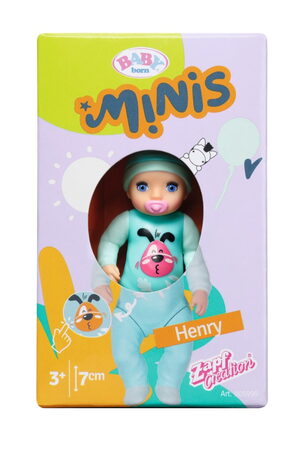 BABY born Minis Panenka - Miminka, 6 druhů