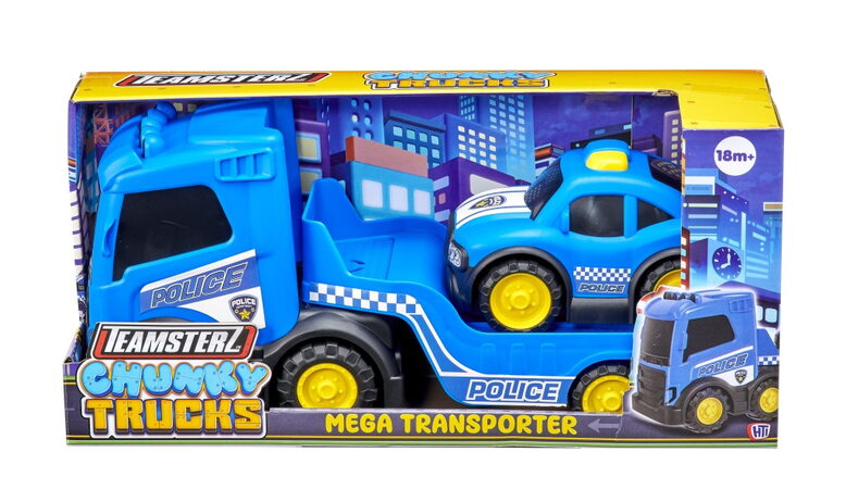Teamsterz policejní nákladní vůz a autíčko