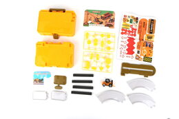 Hrací set v kufříku - stavební stroje