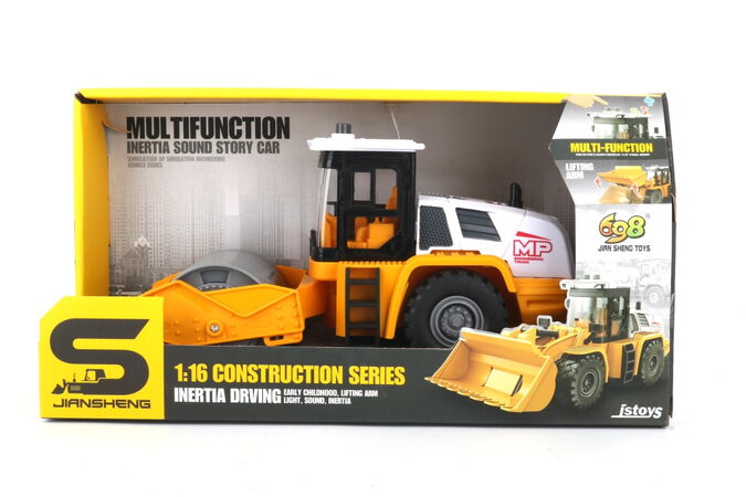 Auto válec 1:16 žlutý