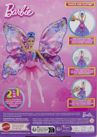 Barbie tanečnice s motýlími křídly