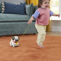 Fisher Price chodící mopslík