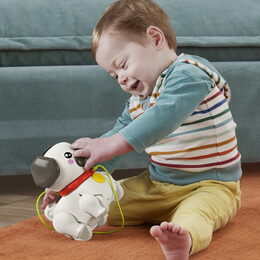 Fisher Price chodící mopslík