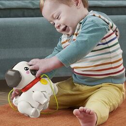 Fisher Price chodící mopslík