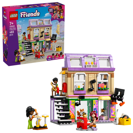 42653 Obchod s hudebninami a byt LEGO