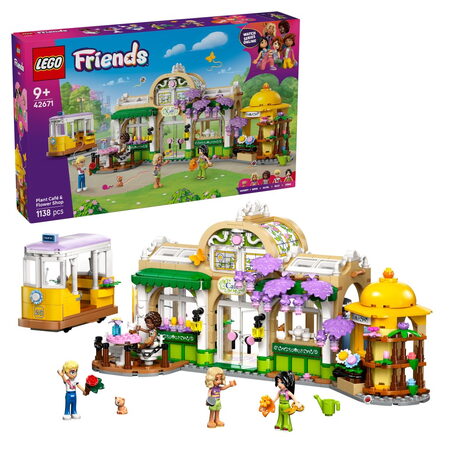 42671 Kavárna plná rostlin a květin.LEGO
